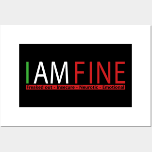 I am Fine Posters and Art